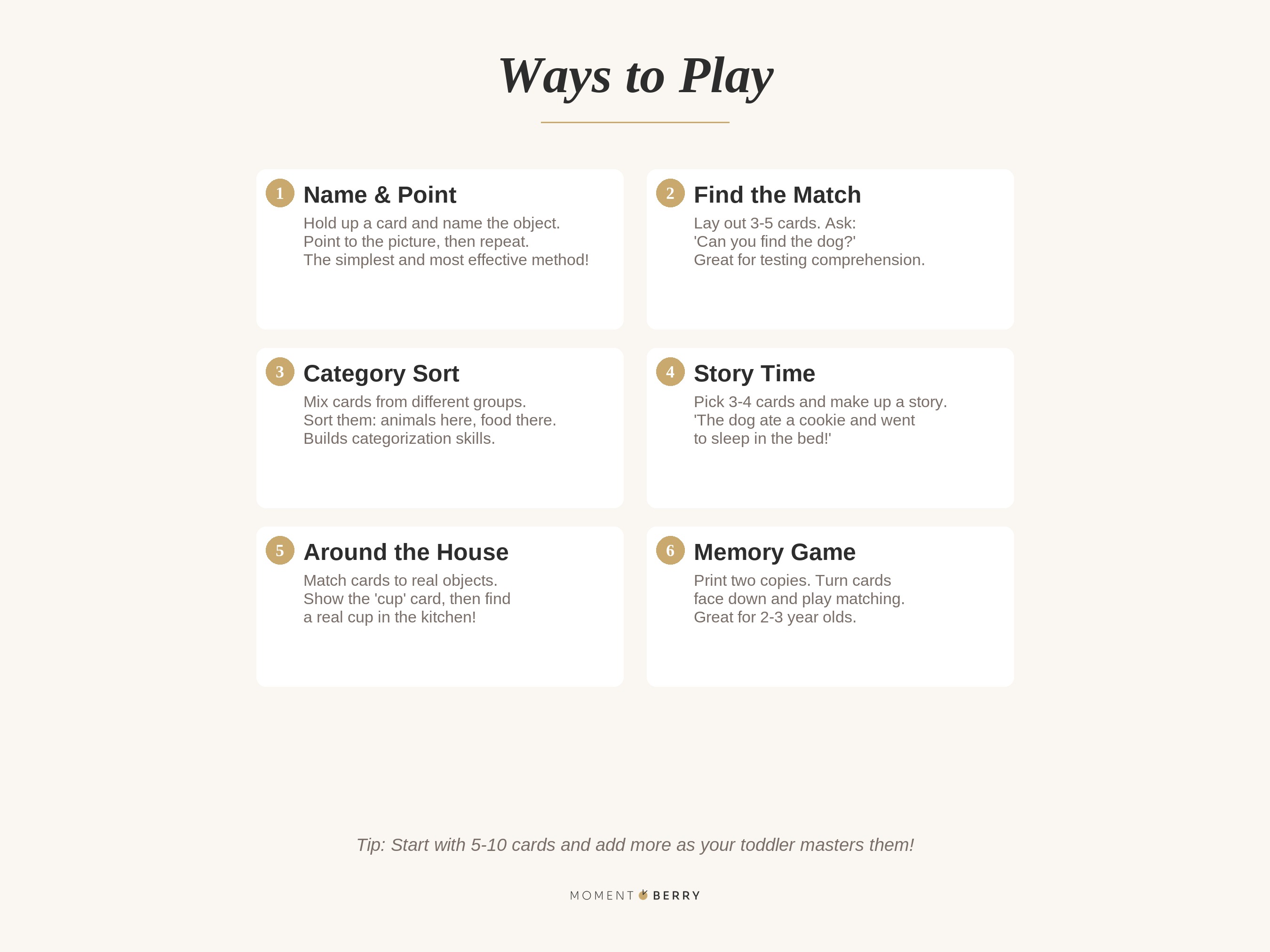 Usage Ideas